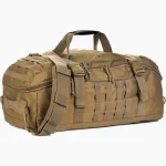 Grand sac de voyage style armée résistant à l'eau khaki Grand sac de voyage style armée résistant à l'eau khaki