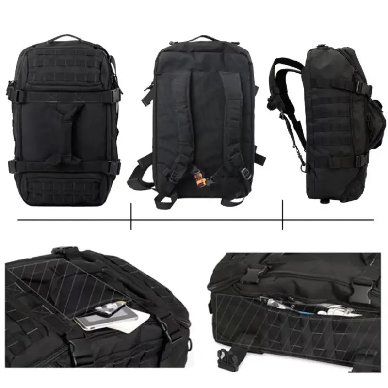 Grand sac de voyage style armée résistant portage