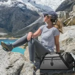 Sac de sport avec compartiment chaussures aventure femme Sac de sport avec compartiment chaussures aventure femme