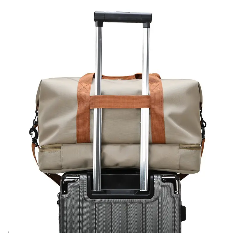 Sac de sport avec rangement chaussures étanche sangle valise