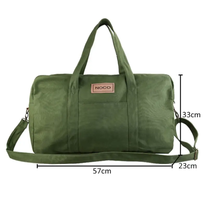 Sac de sport en toile unisexe étanche avec les dimensions du sac