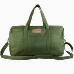 Sac de sport en toile unisexe étanche vert Sac de sport en toile unisexe étanche vert