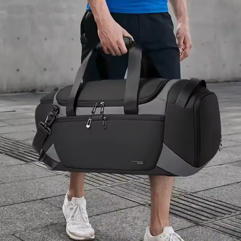 Sac de sport étanche avec compartiment chaussures porté main