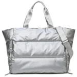 Sac de sport fitness femme pour yoga et fitness gris