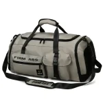 Sac de sport grande capacité unisexe idéal voyage gris Sac de sport grande capacité unisexe idéal voyage gris