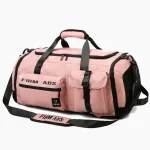Sac de sport grande capacité unisexe idéal voyage rose Sac de sport grande capacité unisexe idéal voyage rose