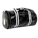 Sac de sport vintage imperméable pour fitness noir Sac de sport vintage imperméable pour fitness noir