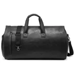 Sac de voyage cabine 50cm pliable pour week-end noir Sac de voyage cabine 50cm pliable pour week-end noir