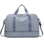 Sac de voyage cabine avion femme décontracté bleu Sac de voyage cabine avion femme décontracté bleu