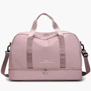 Sac de voyage cabine avion femme décontracté rose
