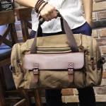 Sac de voyage cabine en toile vintage porté à la main Sac de voyage cabine en toile vintage porté à la main