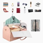 Sac de voyage cabine pliable transport vêtements contenance Sac de voyage cabine pliable transport vêtements contenance