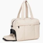 Sac de voyage cabine pour femmes matelassé blanc Sac de voyage cabine pour femmes matelassé blanc