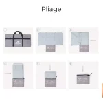 Sac de voyage pliable de grande capacité léger pliage Sac de voyage pliable de grande capacité léger pliage