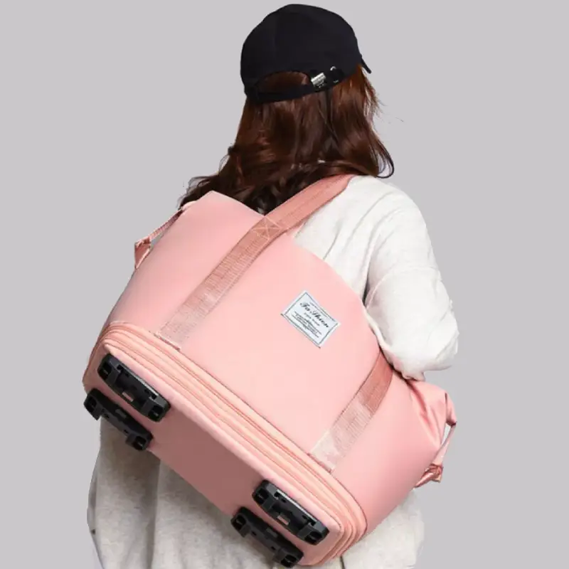 Sac de voyage pliable extensible sur le dos