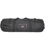 Sac de voyage pliable grande capacité pour camping noir Sac de voyage pliable grande capacité pour camping noir
