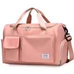 Sac de voyage pour femme avec compartiment chaussures rose Sac de voyage pour femme avec compartiment chaussures rose