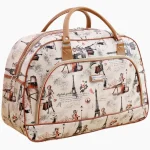 Sac de voyage pour femme dessin de paris pour week-end Sac de voyage pour femme dessin de paris pour week-end