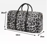 Sac de voyage pour femme léopard noir et blanc dimensions Sac de voyage pour femme léopard noir et blanc dimensions