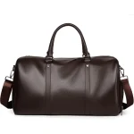 Sac de voyage pour homme classe et imperméable marron Sac de voyage pour homme classe et imperméable marron