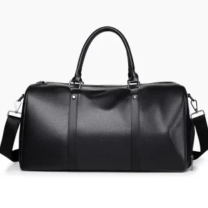 Sac de voyage pour homme classe et imperméable noir