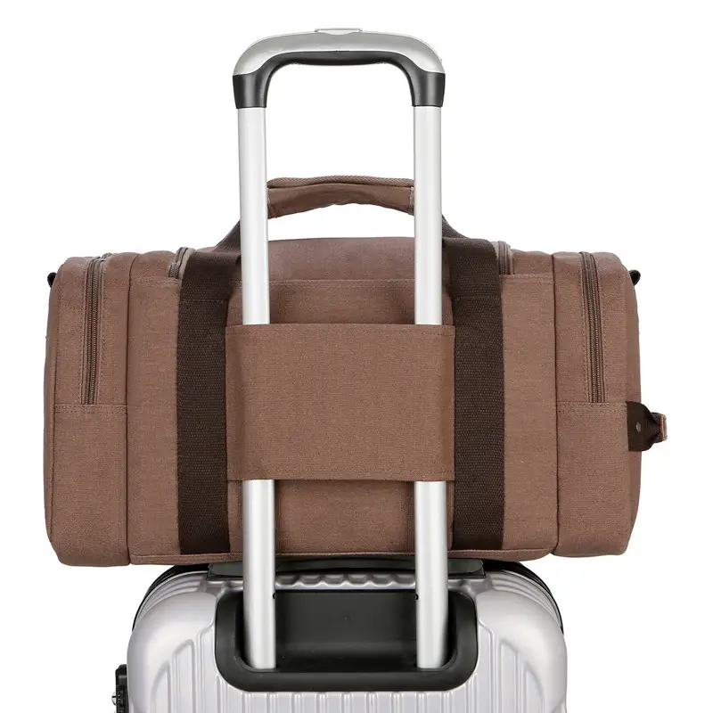 Sac de voyage pour homme en toile multifonctionnel valise