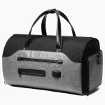 Sac de voyage pour homme imperméable style sophistiqué gris Sac de voyage pour homme imperméable style sophistiqué gris