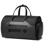 Sac de voyage pour homme imperméable style sophistiqué noir Sac de voyage pour homme imperméable style sophistiqué noir