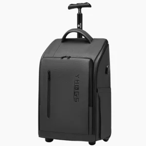 Bagage cabine sac à dos imperméable avec roulettes idéal pour les voyageurs