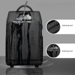 Bagage cabine sac à dos imperméable avec roulettes waterproof