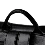 Petit sac à dos antivol pour femmes détail poignée Petit sac à dos antivol pour femmes détail poignée
