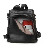 Petit sac à dos antivol pour femmes ouverture dos rempli Petit sac à dos antivol pour femmes ouverture dos rempli