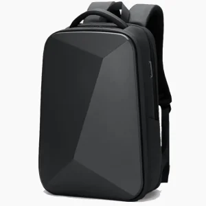 Petit sac à dos imperméable et anti-vol charge USB noir