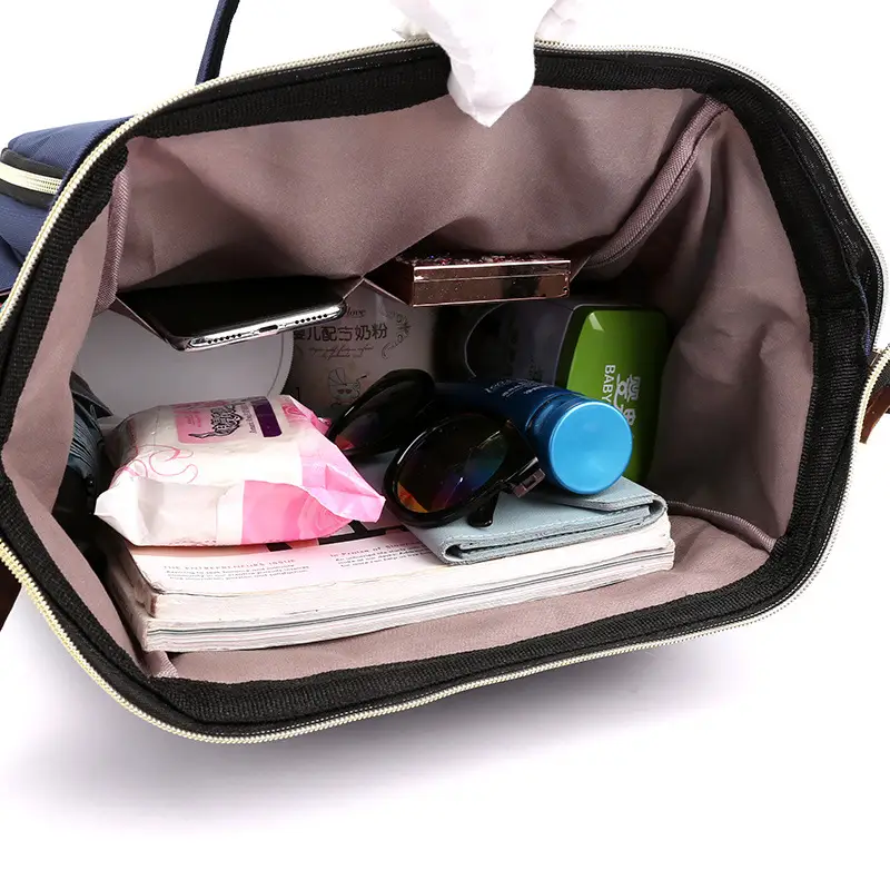 Petit sac à dos nylon femme fashion partique interieur