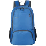 Petit sac à dos ultra léger pliable pour randonnée bleu Petit sac à dos ultra léger pliable pour randonnée bleu