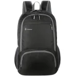 Petit sac à dos ultra léger pliable pour randonnée noir Petit sac à dos ultra léger pliable pour randonnée noir