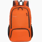 Petit sac à dos ultra léger pliable pour randonnée orange Petit sac à dos ultra léger pliable pour randonnée orange