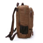 Sac à dos 15L en toile polyvalent et pratique profil Sac à dos 15L en toile polyvalent et pratique profil