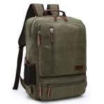 Sac à dos 15L en toile polyvalent et pratique vert Sac à dos 15L en toile polyvalent et pratique vert