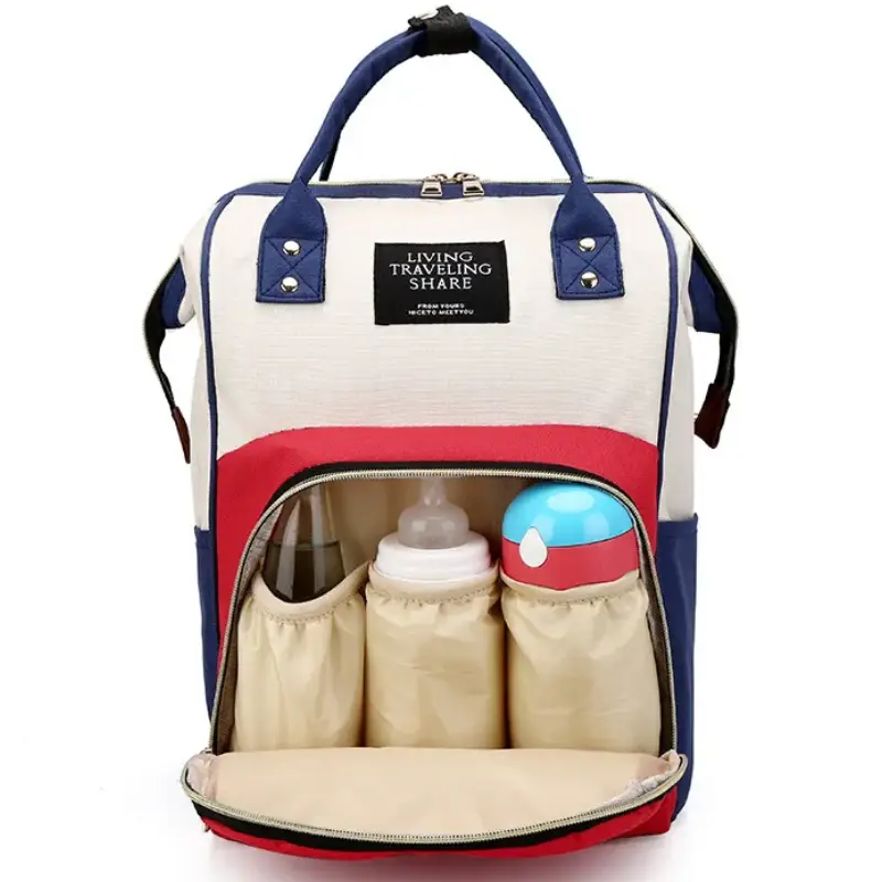 Sac à dos à langer polyvalent étanche pour sorties bébé biberons