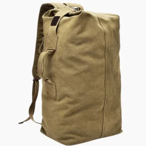 Sac à dos de voyage 40l résistant pour baroudeurs kaki