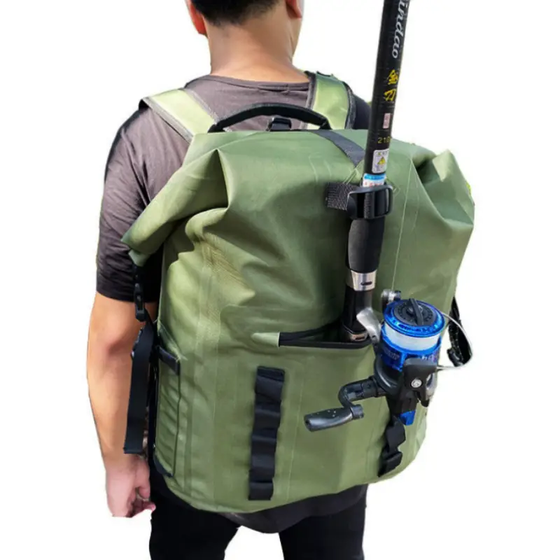 Sac à dos de voyage étanche polyvalent pour trek kayak et matériel pêche