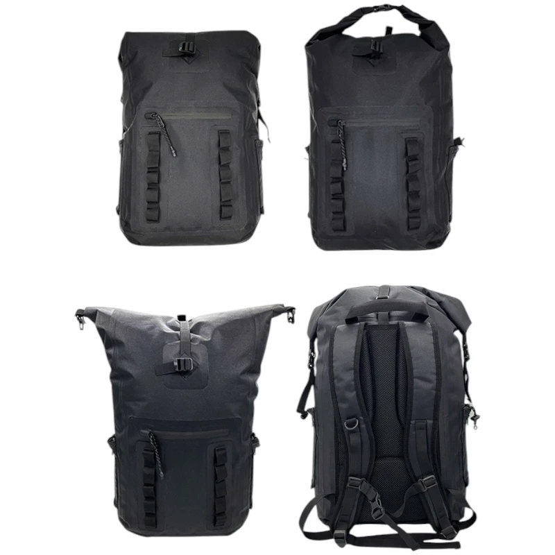 Sac à dos de voyage étanche polyvalent pour trek kayak et randonnée divers angles