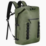 Sac à dos de voyage étanche polyvalent pour trek kayak et randonnée vert Sac à dos de voyage étanche polyvalent pour trek kayak et randonnée vert