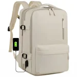 Sac à dos de voyage imperméable beige