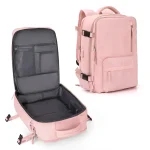 Sac à dos de voyage imperméable et confortable ouvert