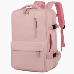 Sac à dos de voyage imperméable rose