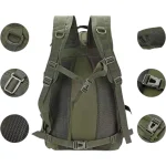 Sac à dos de voyage militaire tactique résistant détails Sac à dos de voyage militaire tactique résistant détails