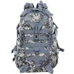 Sac à dos de voyage militaire tactique résistant gris camouflage Sac à dos de voyage militaire tactique résistant gris camouflage