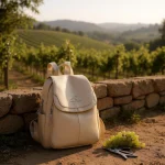 Sac à dos femme chic et tendance simili cuir dans les vignes Sac à dos femme chic et tendance simili cuir dans les vignes